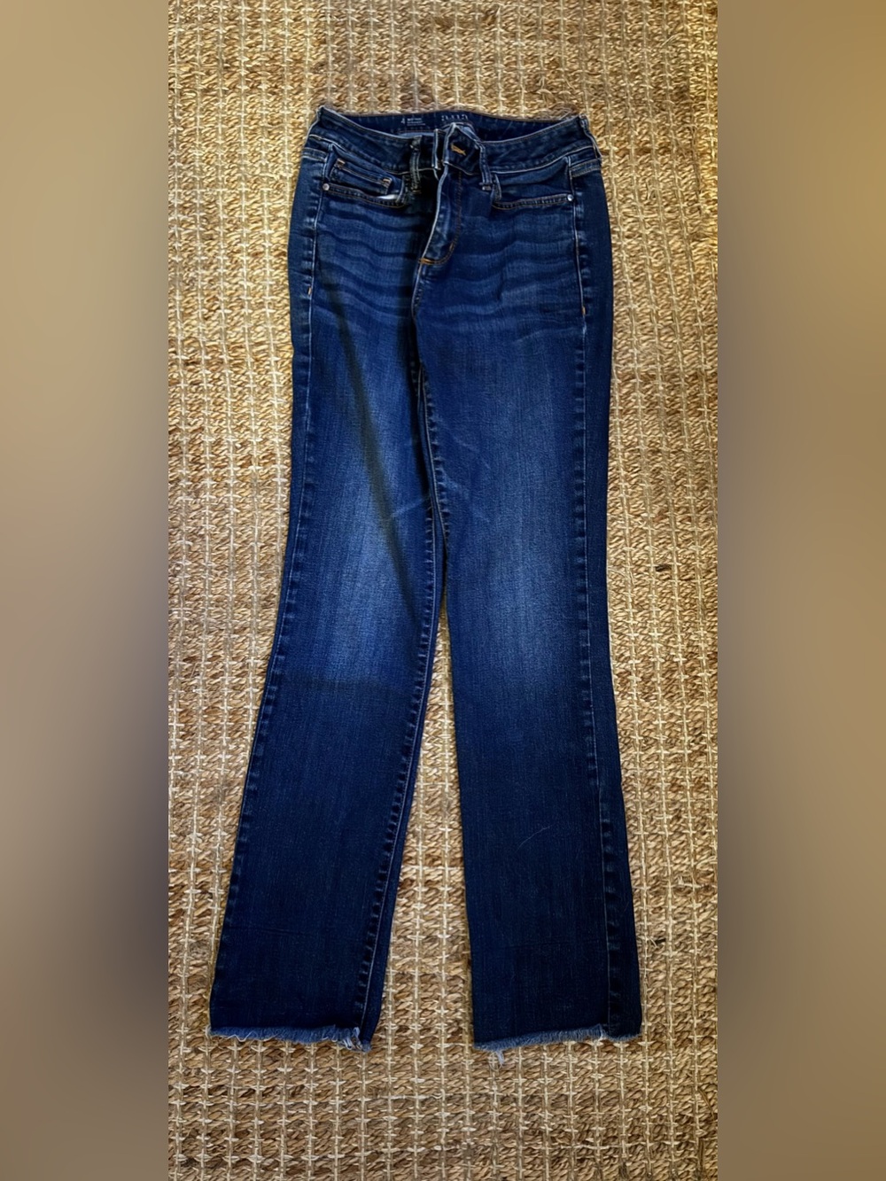 a.n.a Women's Dark Blue Boot Cut Jeans